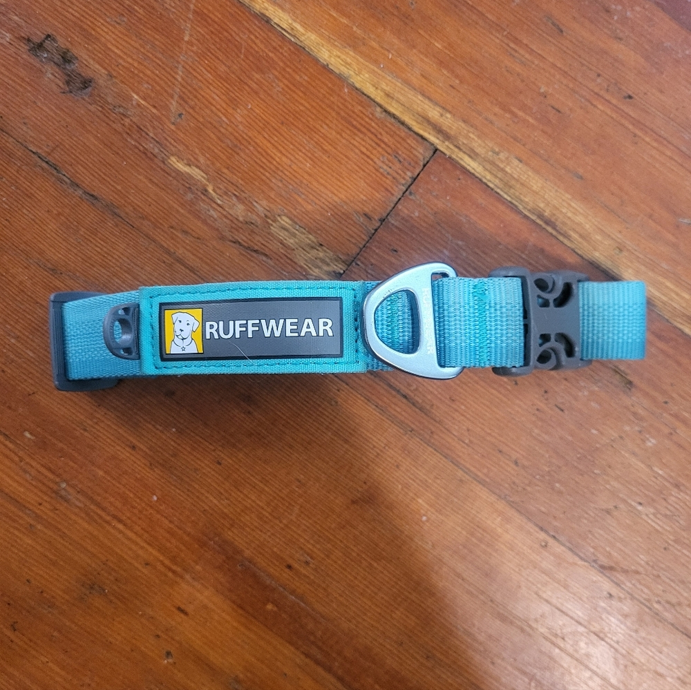 RuffWear Teal Front Range Dog Collar
